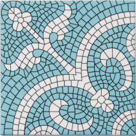 Resim Can Seramik 10x10 cm Cç-72 Kütahya Çini Karo 5'li 1 Paket 