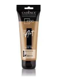 Resim Cadence Prd503 Antik Altın Proart Heavy Body Akrilik Boya 120 ML - Tüp Akrilik Boya 