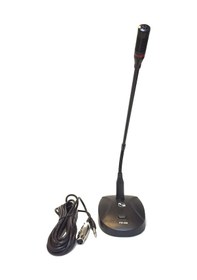 Resim Pawer Pw-558 Işıklı Kablolu Kürsü Mikrofonu 