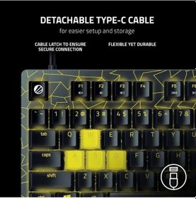 Resim Razer Huntsman V2 Tkl Sayısal Tuş Takımız Oyun Klavyesi Esl Edition Huntsman V2 Tkl Linear Optical S 