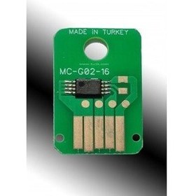 Resim Canon G1420G2020G3420G2460G2420 Cihazları Atik Mürekkep Tankı Chip Canon MC-G02 Bakım Kartuşu Chip 