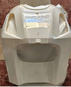Resim 3 Tekerlekli Elektrikli Motor Ön Sinyal Paneli Beyaz 