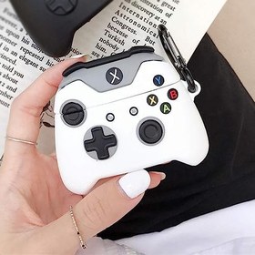 Resim Microsonic AirPods Pro 3 için Kılıf Cartoon Figürlü Silikon Crtn-Fgr-Xbx-Byz [AirPods Pro 3 ile Uyumlu Kılıf - Beyaz] 