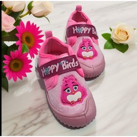 Resim Gezer Ev İçi Ayakkabısı Kız Çocuk Panduf Fujia Şeker Pembe 