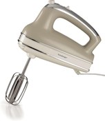 Resim STOREMAX sellbuyst Vintage El Mikseri Bej 1548/03-450 Watt, 5 Hız, Çırpma ve Yoğurma Başlıkları, Turbo 