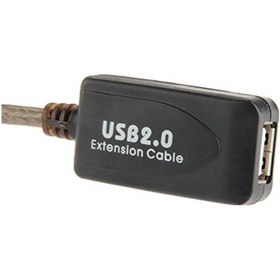 Resim Aktif Uzatici Dişi Erkek Usb Uzatma 10 Mt Active Repeater Kablo 