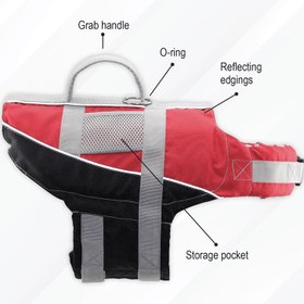 Resim COMFY KÖPEK CAN YELEĞİ , 40-80kg, XL,KIRM. 
