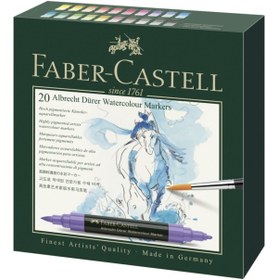 Resim Faber Castell Faber A.dürer Suluboya Markör 20 Li 91160320 