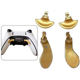 Resim Ps5-edge Elite-kulplu Oyun Kumandası Gamepad Arka Anahtarı İçin 4 Adet Metal Arka Anahtar:kırmızı Newway D678 