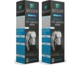 Resim Bioder 100 ml Bitkisel Tüy Dökücü Krem Erkekler İçin Tahriş Etmeyen Derin Nemlendirici 