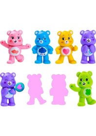 Resim Care Bears Mini Koleksiyon Figürleri 8'li Paket Arı 