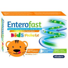 Resim Enterofast Kids Probiotic 10 Flakon 