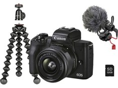 Resim Canon EOS M50 Mark II Premium Vlogger Kit 