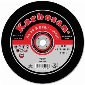 Resim Karbosan 10220 Thınlıne İnox Kesme 180x1.9x22 Mm 