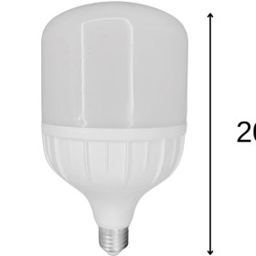 Resim Chn 40W Büyük Boy 6500K Beyaz Işık E27 LED Tasarruflu Ampül 