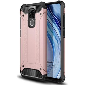 Resim Microsonic Xiaomi Redmi Note 9 Kılıf Rugged Armor 