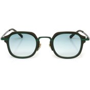 Resim Eagle Eyes Yeşil Çerçeve Degrade Yeşil Cam Geometrik Unisex Güneş Gözlüğü 