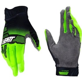 Resim Leatt Moto 1.5 Çocuk Eldiven Gri - Siyah - Yeşil 