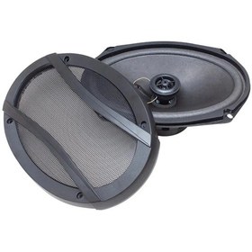 Resim Kayık Hoparlör Leone Hr-6925tw Kapaklı 6x9 Oval Hoparlör Çift 