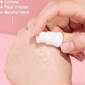Resim 1 adet/2 adet/3 adet 5ml|10ml Küçük Kapasiteli Küçük Hacimli Vakumlu Kapalı Sızdırmaz Dolum Edilebilir Tekrar Kullanılabilir Losyon Şişesi - BPA'sız Hava Olmayan Pompa Dağıtıcısı, Esansiyel Yağlar, Serümler, Parfümler, Losyonlar, Kremeler İçin Mini Taşınabilir Dağıtıcı, Seyahat, Sokak Alışverişi, Ev Seyahatleri, Kamp, Seyahat Uçuşu Essentia İçin Uygun 