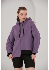 Resim Alexander Gardi Alexandergardı Yanları Yırtmaçlı Sweatshirt (B22-37600) 