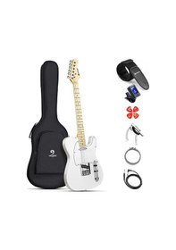 Resim Vangoa Elektro Gitar White 