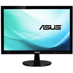 Resim ASUS VS197DE 18.5 5MS 75MHZ 1XVGA WXGA 1366X768 VESA SİYAH 