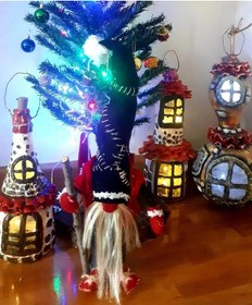 Resim Himarry El Yapımı Şans Cücesi Gnome 50 Cm Hediyelik 