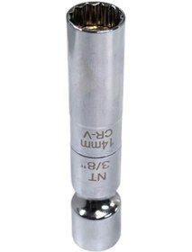 Resim Nt Tools 14mm Mafsallı Buji Lokması 3/8" 
