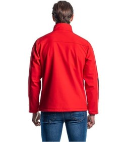 Resim Endüstri Giyim Şensel, Softshell Mont, Kırmızı -91E679- Su Itici 