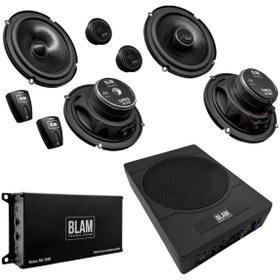 Resim blam Oto Ses Sistemi Paketi - Komponent - Koaksiyel - Amfi- Subwoofer 