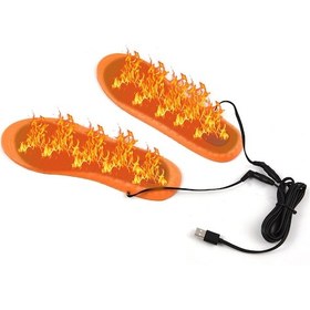 Resim Teltree Pu Isıklı Ayaklık 5v 40-55 C 36-38 Numara - Geniş Isıtma Alanı İle Rahat Ayak Isıtımı 