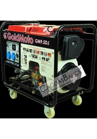 Resim Goldmoto Gm9.5Dj Dizel Marşlı Jeneratör 9.5 Kw Monofaze 