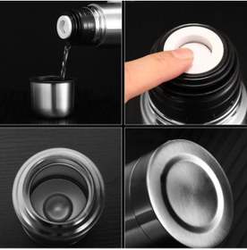 Resim New Life 1 Lt Mama Termosu 12 Saat Sıcaklık-soğukluk Garantisi 1 Litre Süt Termosu Kamp Termosu 