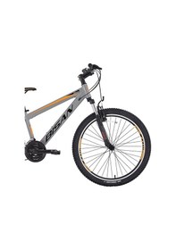 Resim Bisan Cooper Dağ Bisikleti 37 Cm V 27.5 Jant 21 Vites Açık Gri Siyah Turuncu Açık Gri Turuncu 