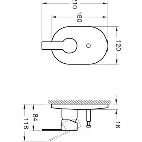 Resim Artema Fold S A42536 Ankastre Sıva Üstü Grubu Banyo Bataryası Krom 