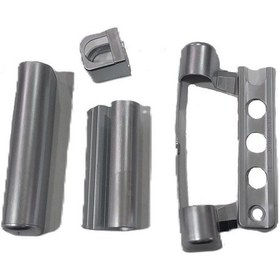 Resim Vorne Çift Açılım Plastik Kapak Takımı Gri 