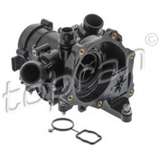 Resim TOPRAN TERMOSTAT GOVDESI DEVIRDAIMSIZ TERMIK MODULLU (VW GOLF 13- PASSAT 15- POLO 15- AUDI A3 13-20 