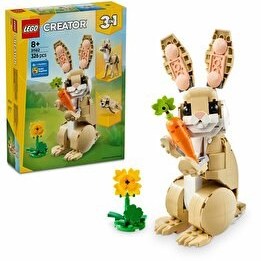 Resim LEGO Creator 3'ü 1 Arada Arada Sevimli Tavşan 31162 