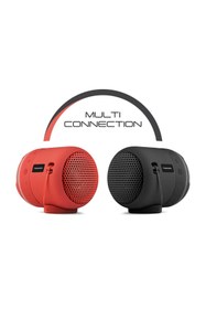 Resim Powewray C4 Taşınabilir Sese Duyarlı Led Işıklı Bluetooth Hoparlör Ses Bombası 