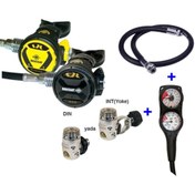 Resim Beuchat Regülatör Set Sport Vr300 Int, Ahtapot, Konsol, Bc Hortumu 