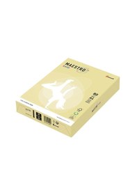 Resim Maestro Color A4 Renkli Fotokopi Kağıdı 80 Gr. 1 Koli 5 Paket Açık Sarı 