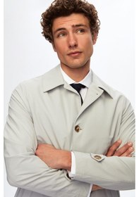 Resim D's Damat Ds Damat Regular Fit Taş Düz Pardösü/trenckot 2hcp812220420 S01 