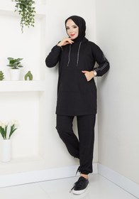 Resim CNG MODA Oversize Model Tesettür Eşofman Takımı 
