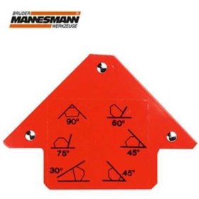 Resim Genel Markalar Mannesmann 1278 Mıknatıslı Tutucu Açılı Kaynak Yapmak için 