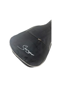 Resim Smiger Akustik Gitar Kılıfı Pedli Beyaz Fitilli 