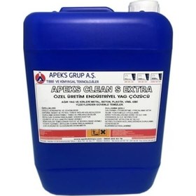 Resim Güçlü Endüstriyel Yağ Sökücü Çok Amaçlı - Clean S Extra 5 Kg 