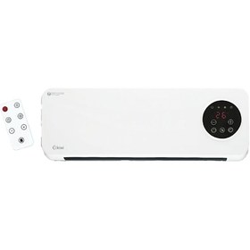 Resim Kiwi Kht-8490 Klima Tipi Duvar Tipi Isıtıcı Fan Kumandalı - Dijital Dokunmatik Ekran 2 Kademe Isı Zaman Ayarlı 2000w 4741 