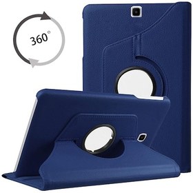 Resim Samsung Uyumlu Galaxy Tab S2 9.7 Sm-T810-T813-T818 Kılıf 360 Dönerli 