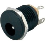 Resim Dc Şase 2.5Mm 5.5X2.5Mm Erkek Şase Jak Fiş Somunlu 1 Adet 